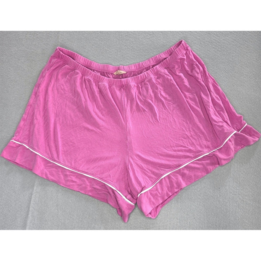 Eberjey Coquette Pajama Shorts Size M Tencel Modal Soft Girl Pink Loungewear